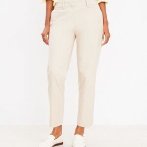 LOFT Curvy Riviera Slim Pant